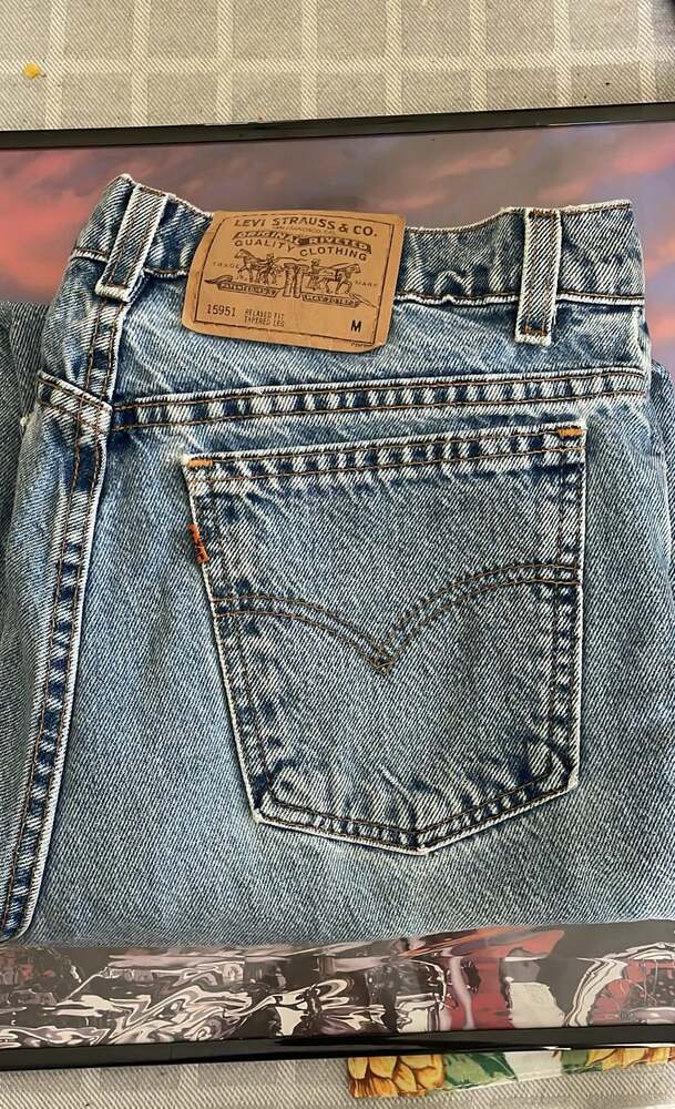 Vintage Levi's 550 Orange Tab Relaxed Fit Tapered Leg denim Jeans